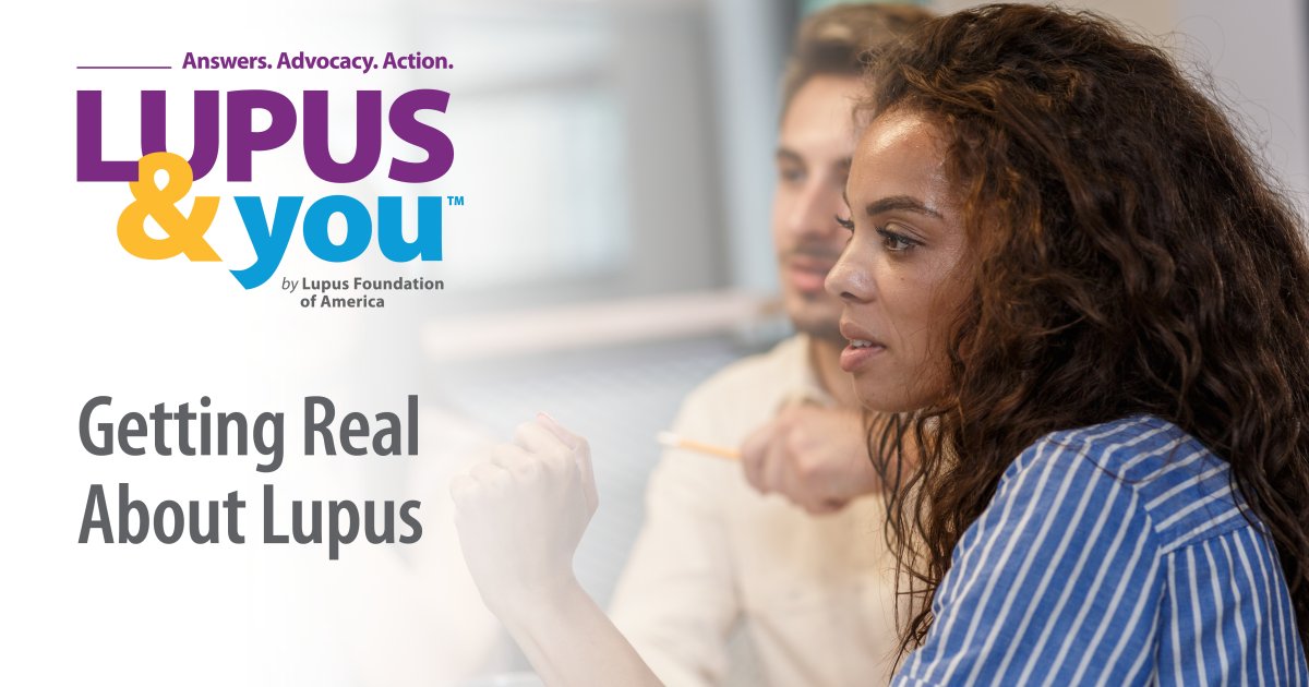 Event Resources From Lupus And You Getting Real About Lupus Lupus Foundation Of America 3464